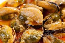 Мясо мидий 100/200 Чили, крупные, VIP качество, 1кг