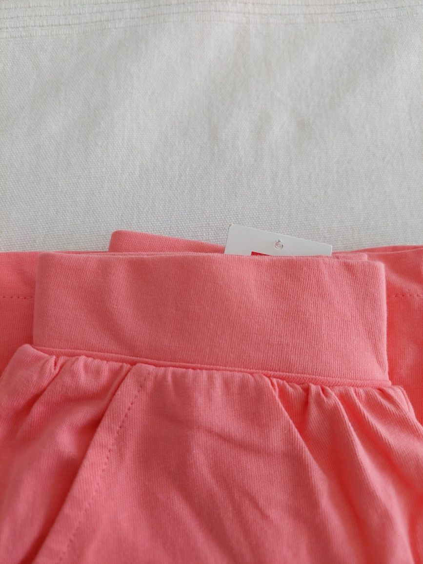 Calções verão menina, rosa, 100% algodão, 2/3anos 88-95cm, ZY Kids