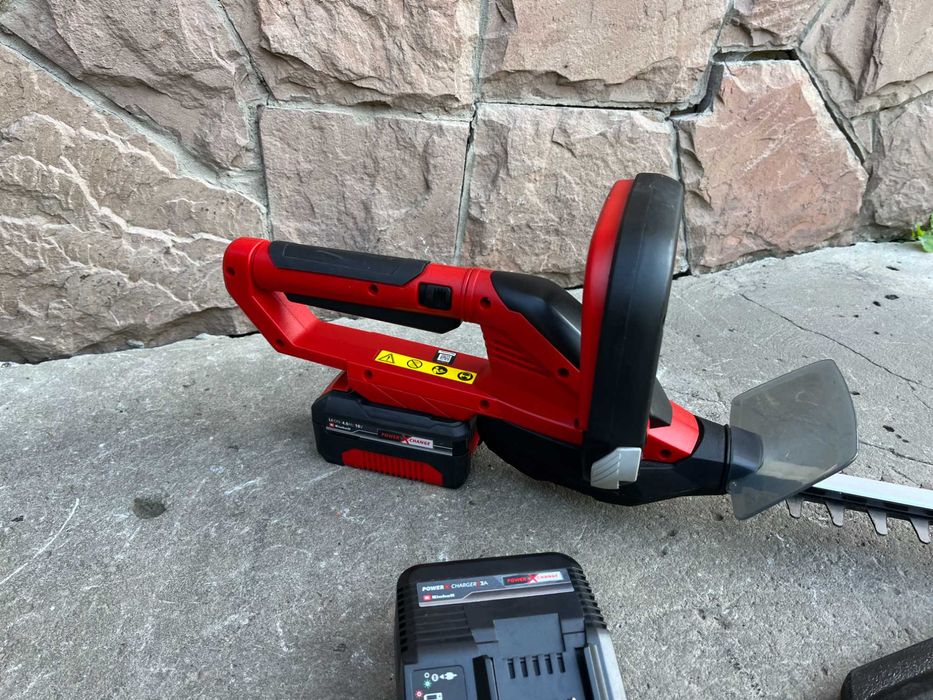 Кущоріз акумуляторний Einhell X Change + акумулятор 4.0+зарядка