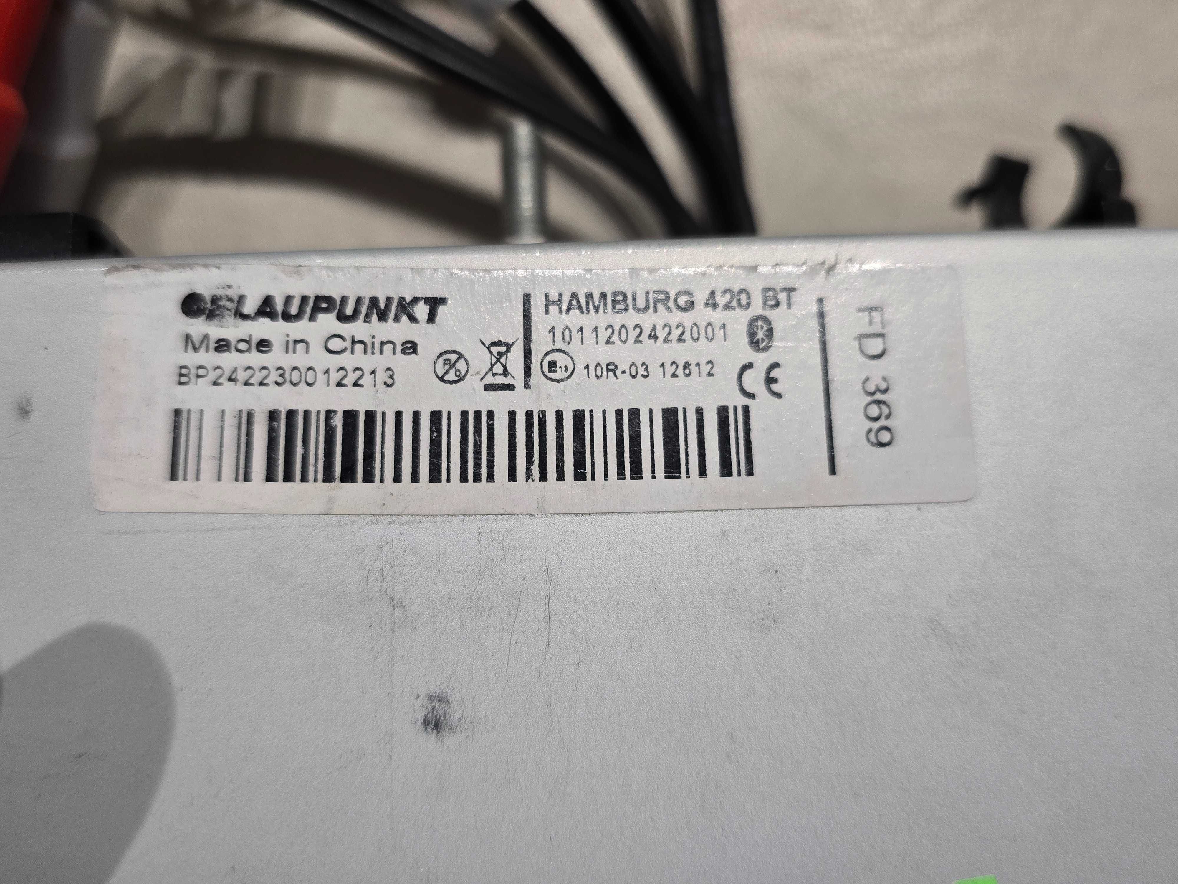 Radio Blaupunkt Hamburg 420 Bluetooth, CD, USB, AUX, 50W x 4, SD, BT