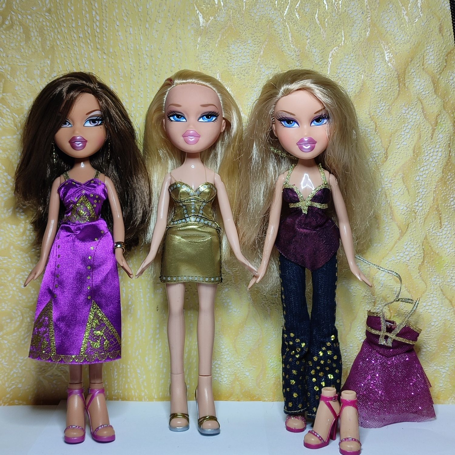 Bratz Meygan Jasmin Phoebe cloe lilee dana jade genie magic adventure