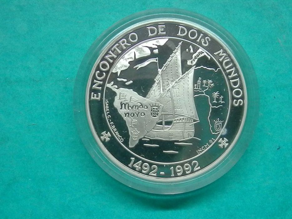 1346 - PROOF: 1.000$00 1992 Encontro dois Mundos, por 38,00