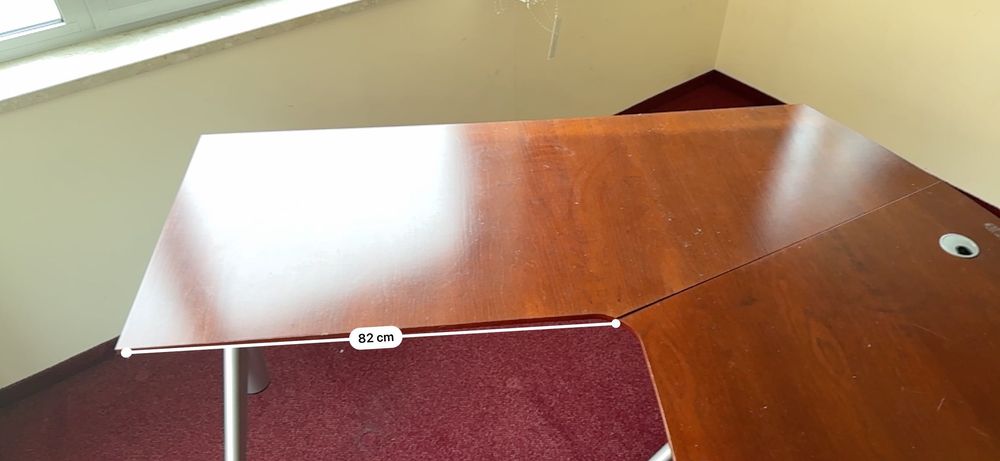 Biur skady uzutkowania brak przedniej blendy  używane