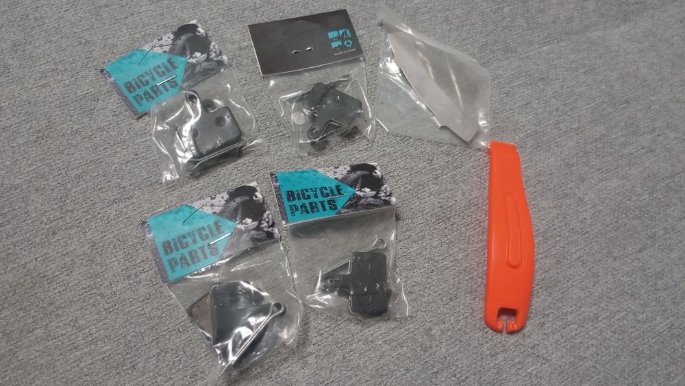 Klocki rowerowe zestaw