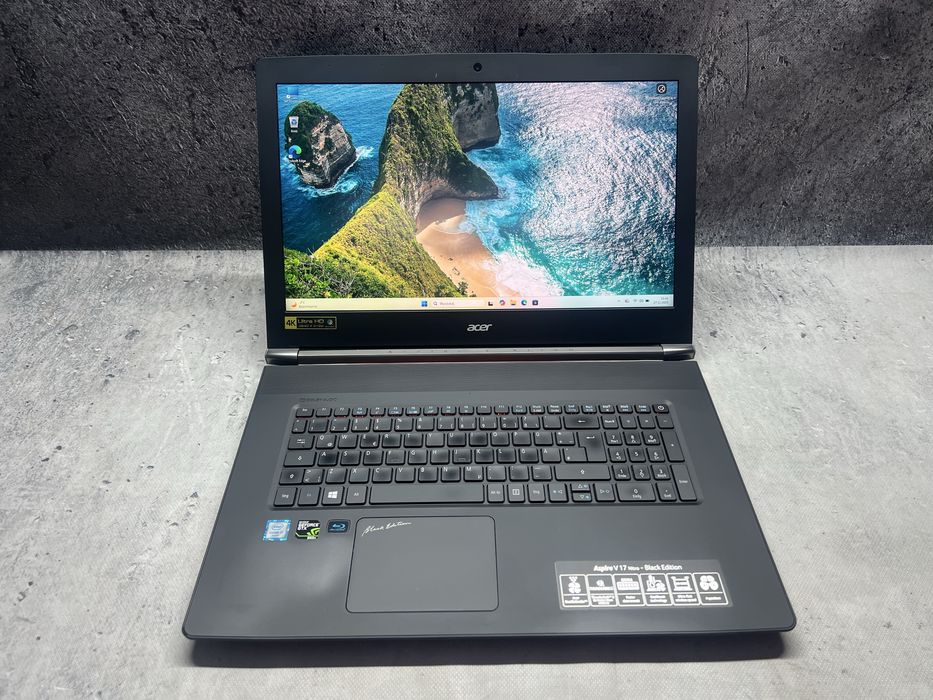 ACER Nitro V17 / i7 6700HQ/ 16GB DDR4/ 256SSD+1TB/ GTX960 4GB/ 17.3 4K