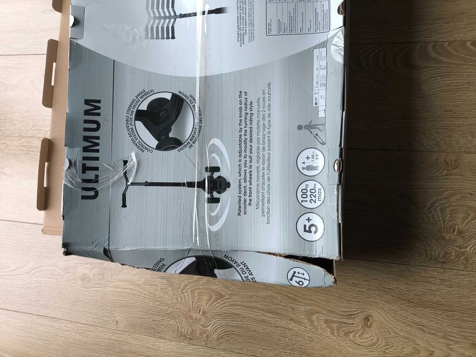 Hulajnoga 3-kołowa Globber Ultimum 612-110 nowa