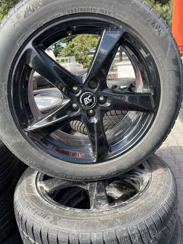 *Komplet alufelg 5x108 18” ford volvo