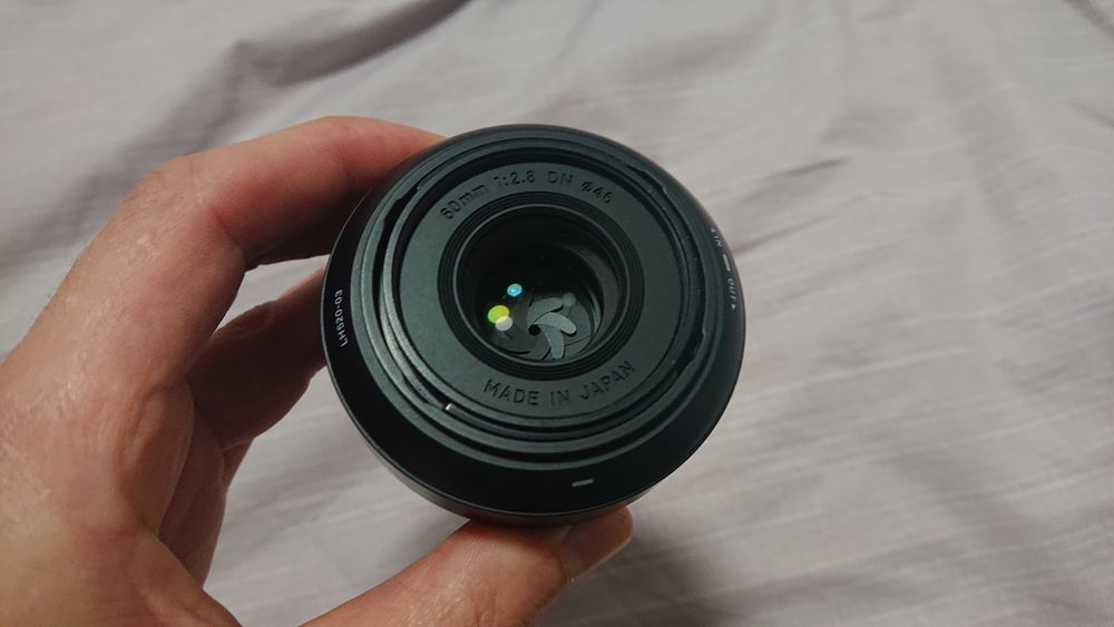 Об'єктив объектив Sigma 60mm f 2.8 Dn e mount sony e nex