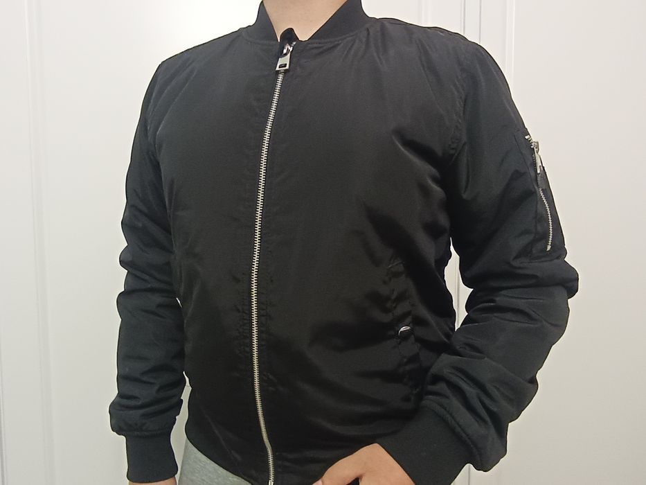 Демисезонна куртка-бомбер для хлопчика