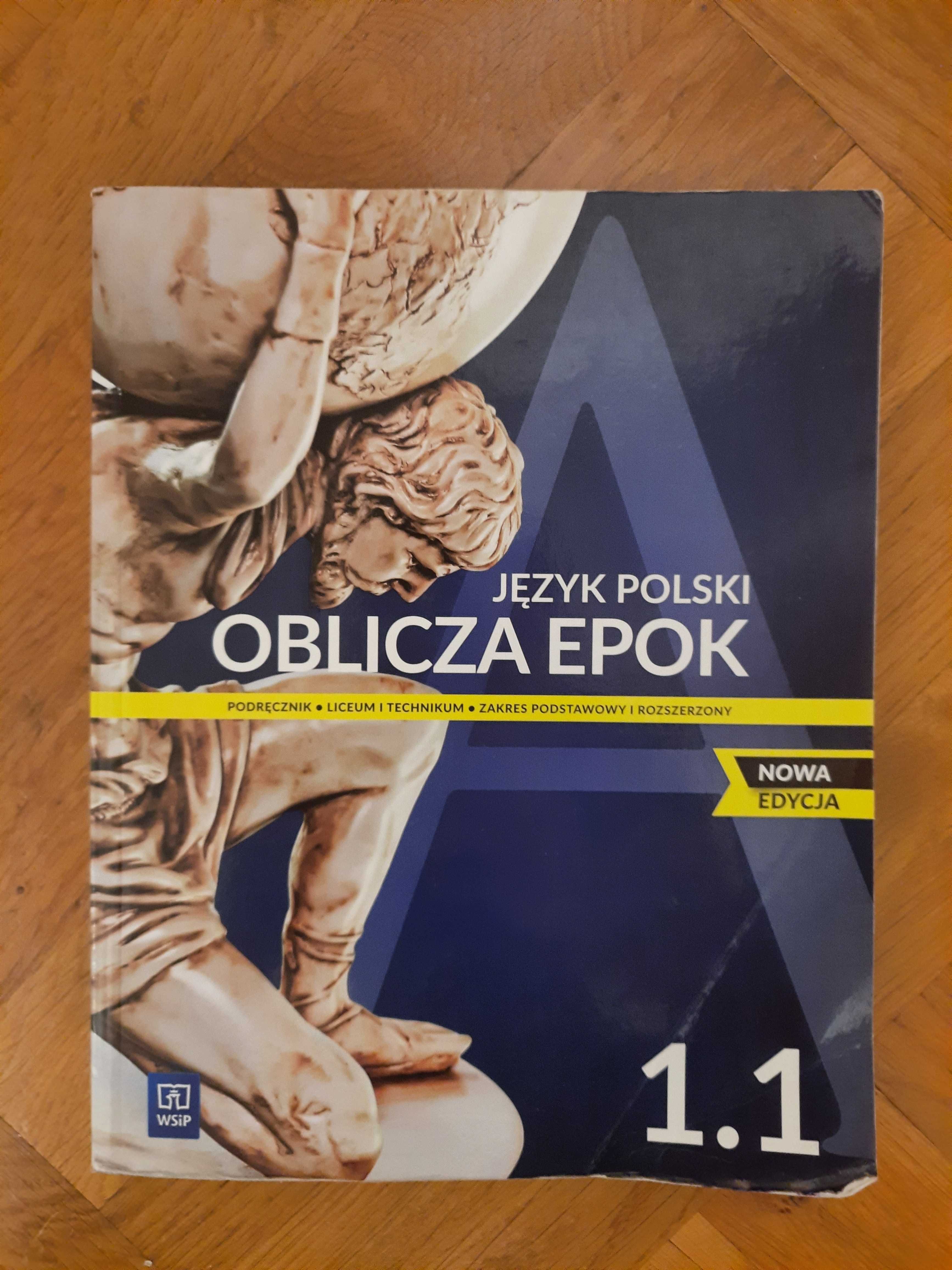 Podręcznik z j.polskiego, liceum i technikum klasa 1