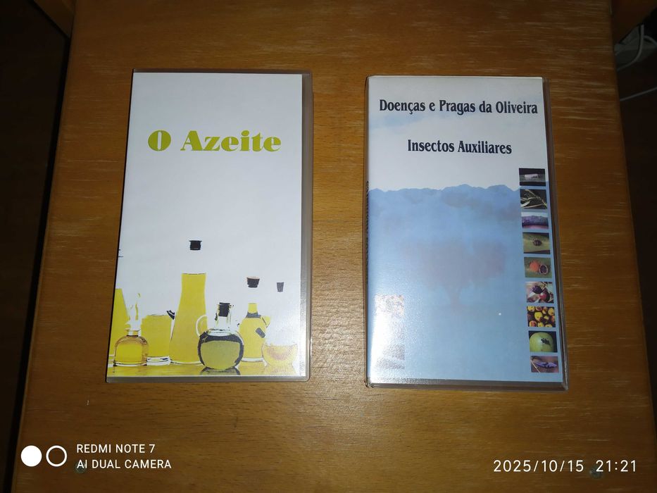 ## vhs vídeo Doenças e Pragas da Oliveira / O Azeite €7 cada ##