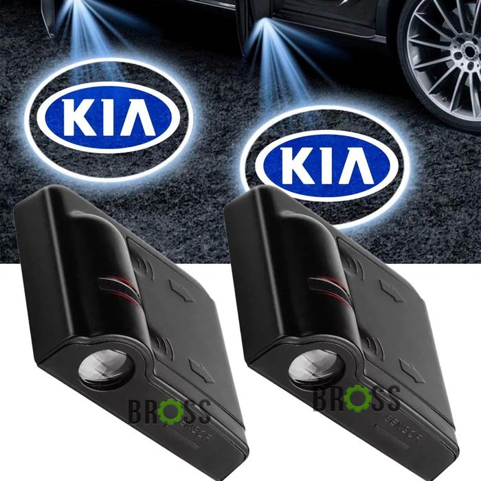 LED проекция подсветка лого для дверей BMW универсальный комплект 2шт