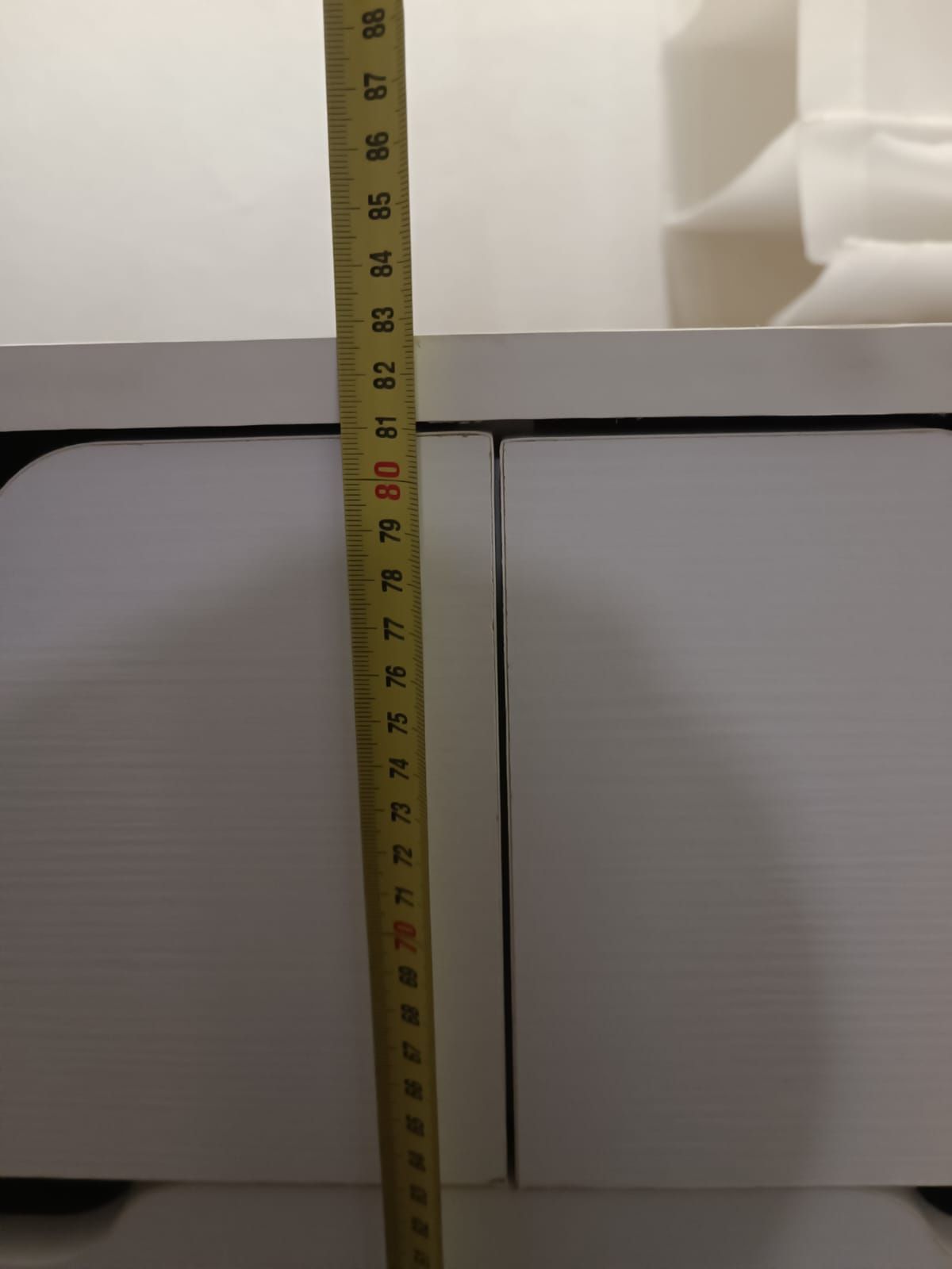 Комод белый Компанит 2+3