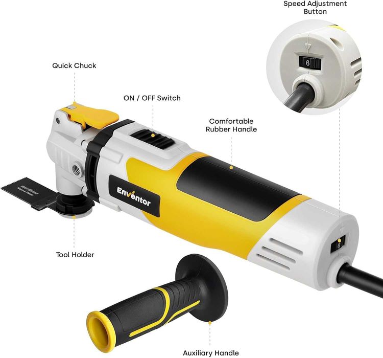 ENVENTOR Multitools Narzędzie oscylacyjne 280W
