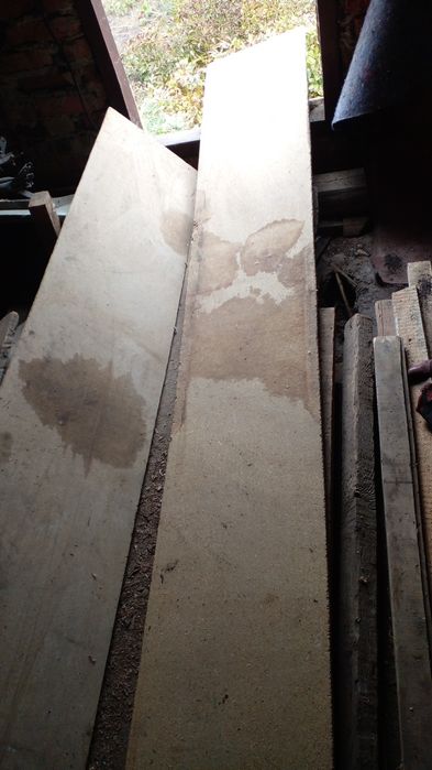 ДСП б/у 16мм. 2.92х0.39м. доска дуб, ясень.