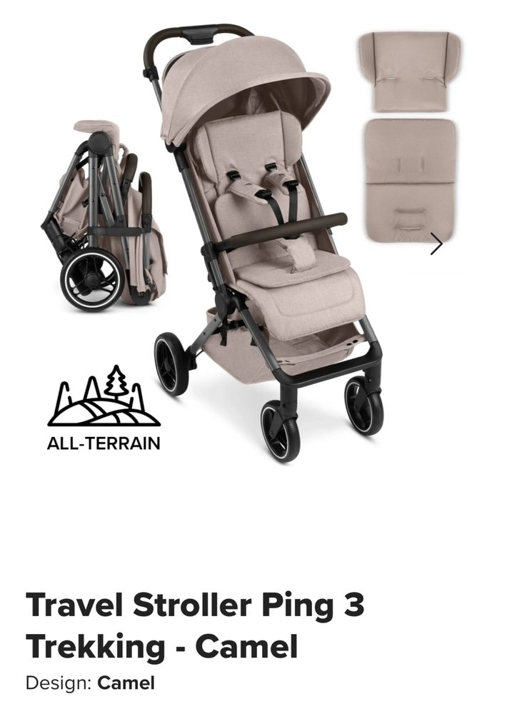 ABC Desing PING 3 trekking kolor camel