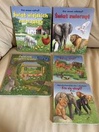 Bob Bampton zestaw książek o zwierzętach z okienjami