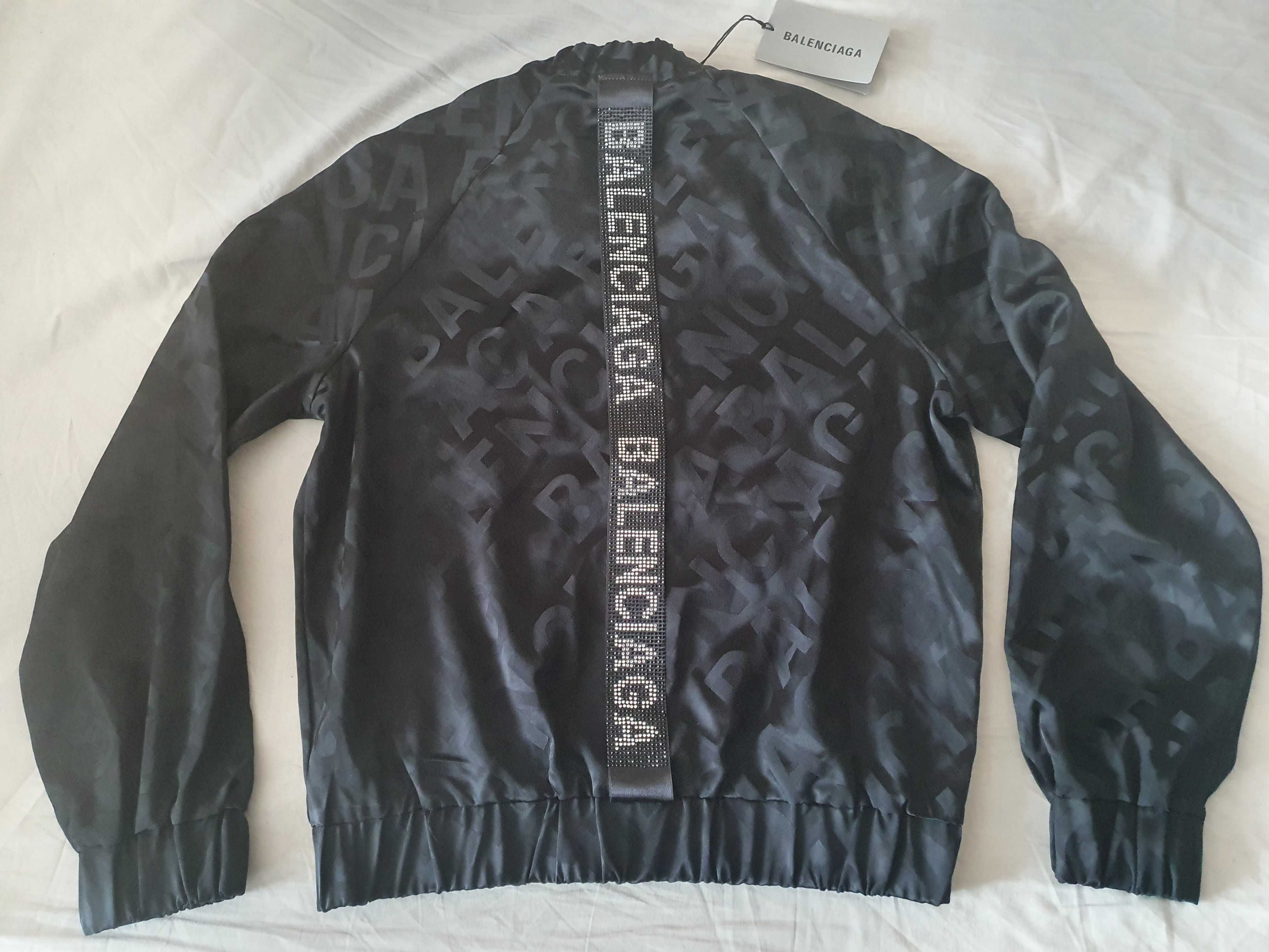 NOWA śliczna damska kurtka Balenciaga bomberka BB L 40