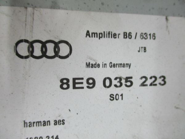 Coluna de som AUDI A4 (8E2, B6)