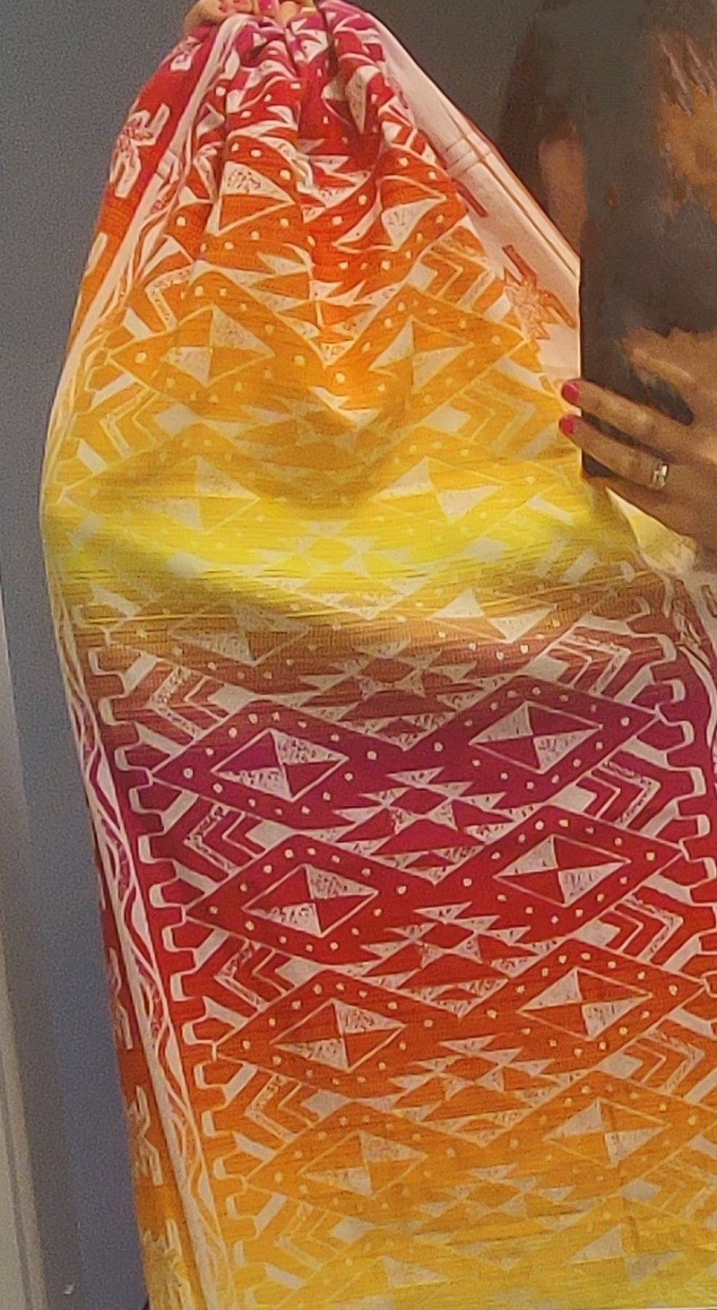 Chusta kółkowa do noszenia dzieci Foxy Wraps Inkas Summer 1.8m