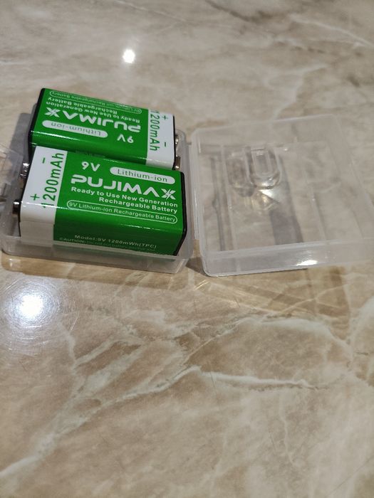 Продам акумуляторні Крони 9В 1200mah