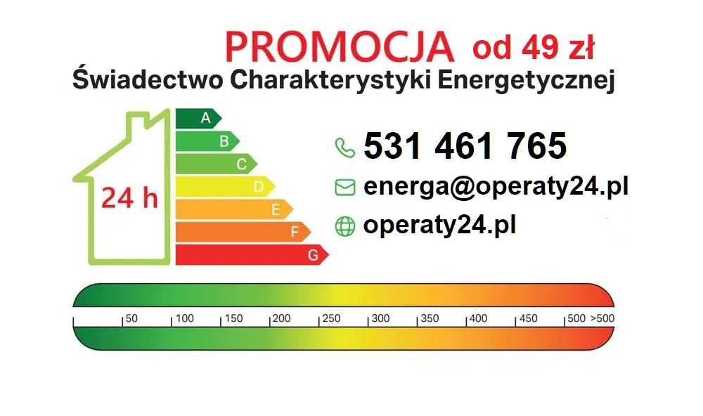 Świadectwa Energetyczne od 49 zł - Certyfikat, Audyt Energetyczny w 3h