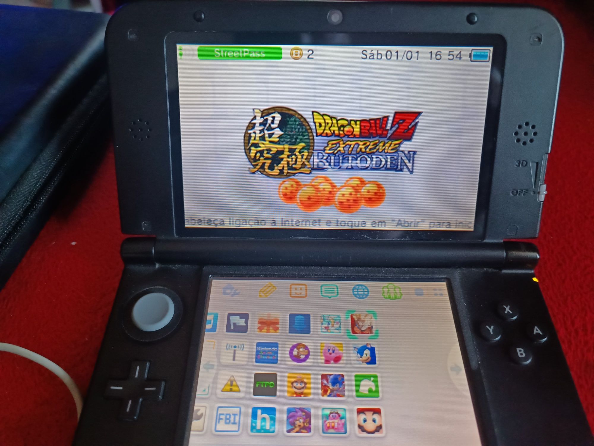 Nintendo 3DS XL com muitos jogos e extras