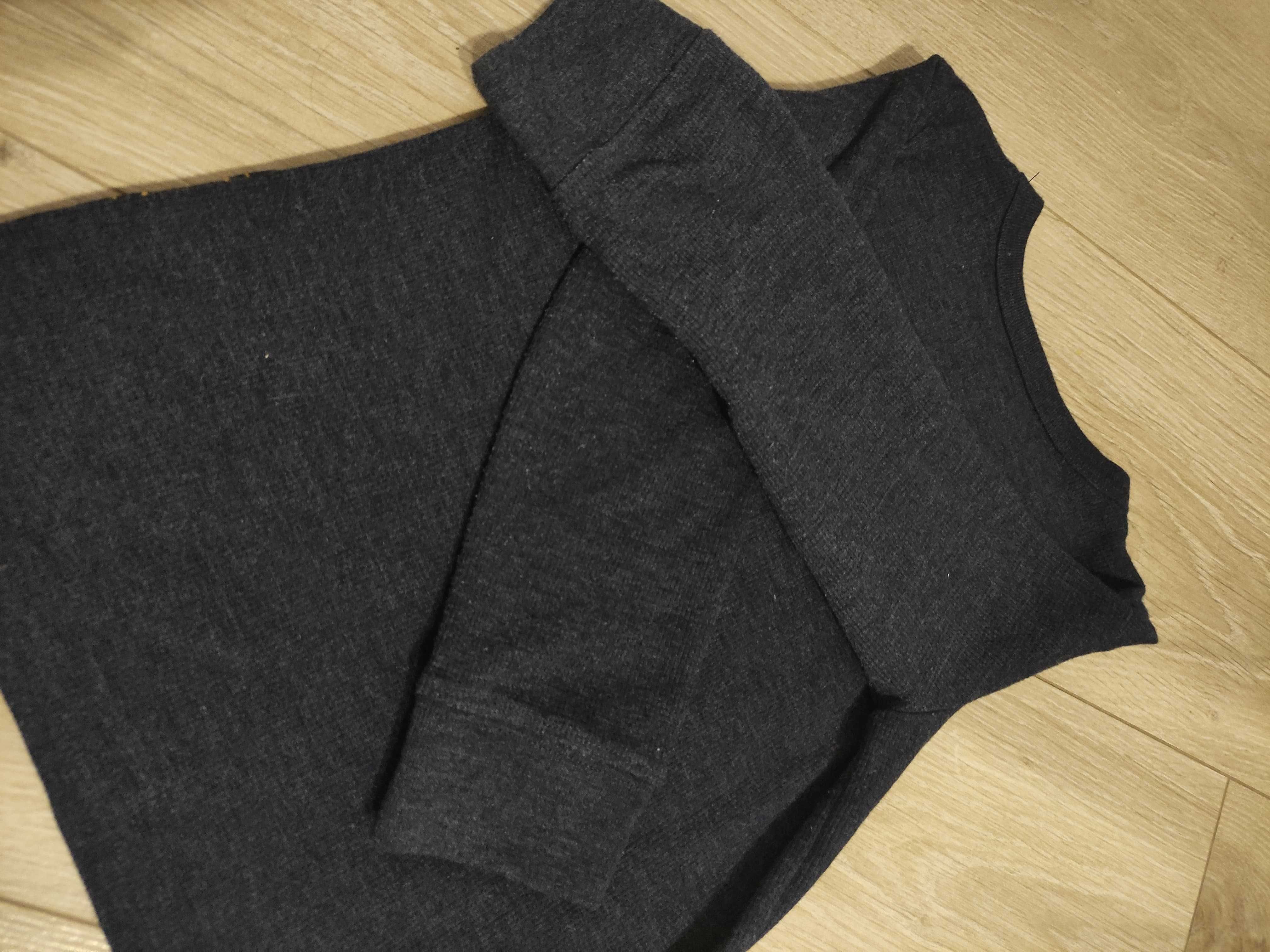 bluzka sweter chłopięcy koparka 110
