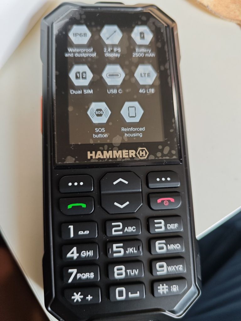 HAMMER 6 LTE czarny