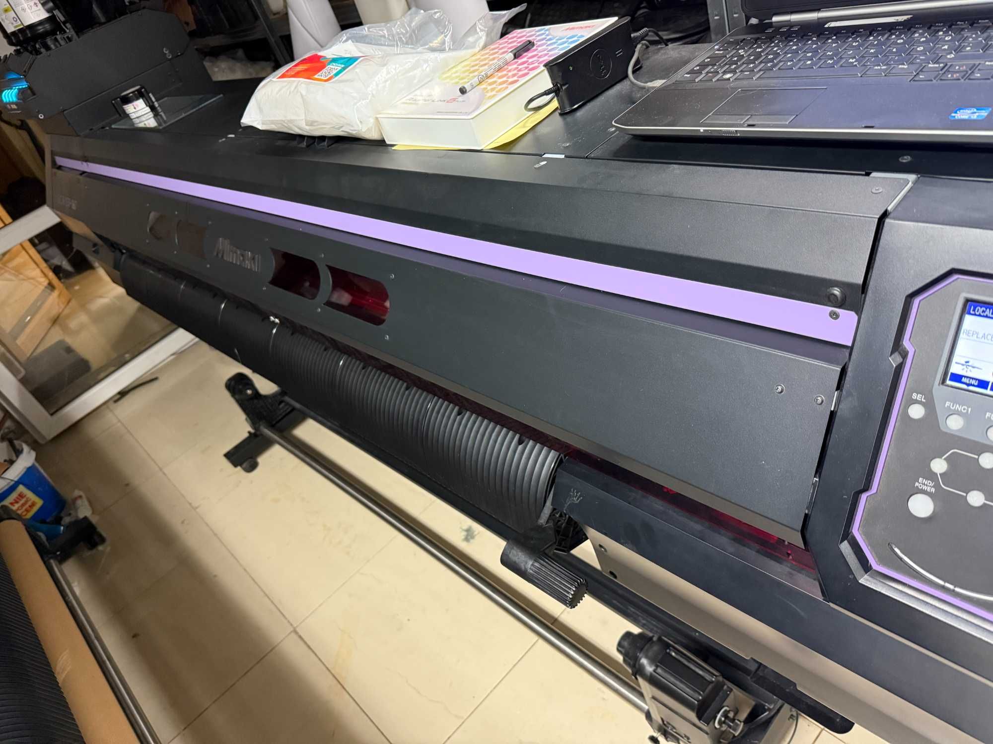 Ploter LED UV Mimaki UCJV150-160 drukująco tnący CMYK