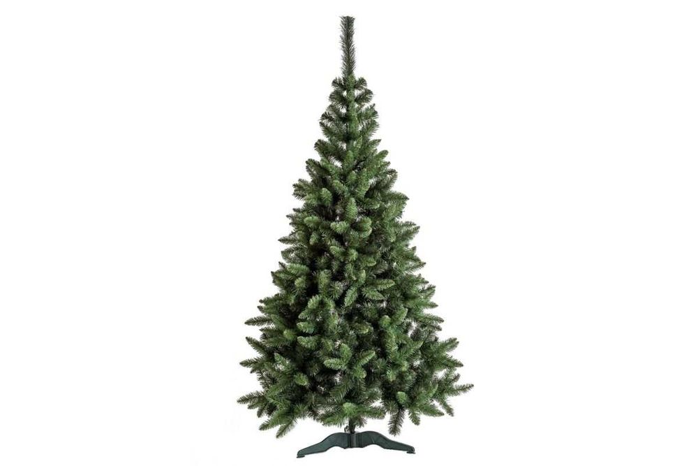 Choinka sztuczna Jodła GÓRSKA 120 cm ze stojakiem PREMIUM ZIELONA