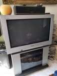 Televisão Panasonic e móvel