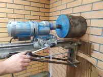 Алмазне буріння отворів. Сухое алмазное бурение отверстий. НЕ ДОРОГО!