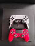PlayStation 4 PS4 Slim 1TB 2 Pady Kontrolery 7 Gry God of War Ragnarok
