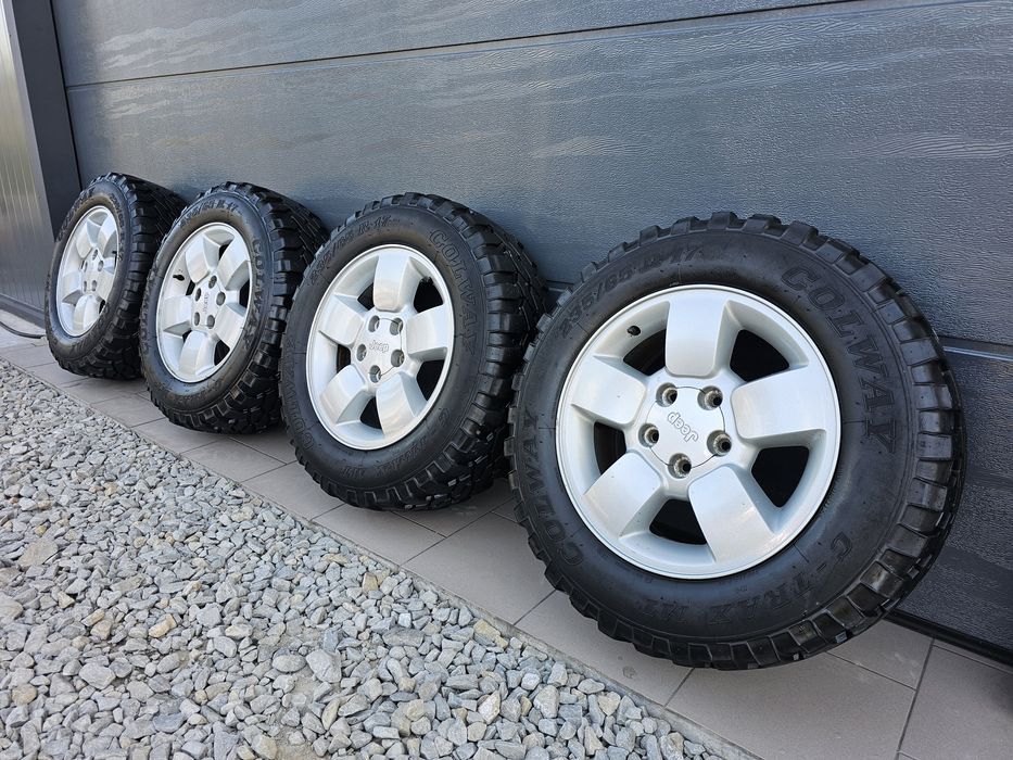Alufelgi 17" JEEP Grand Cherokee 5x127 z Oponami 235 65 R17 Koła