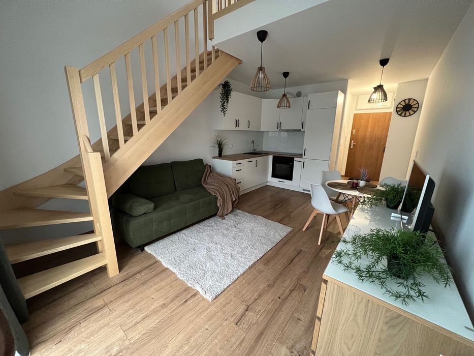 Mieszkanie na wynajem od zaraz, Nowa północ, dwu poziome, nowe 44m