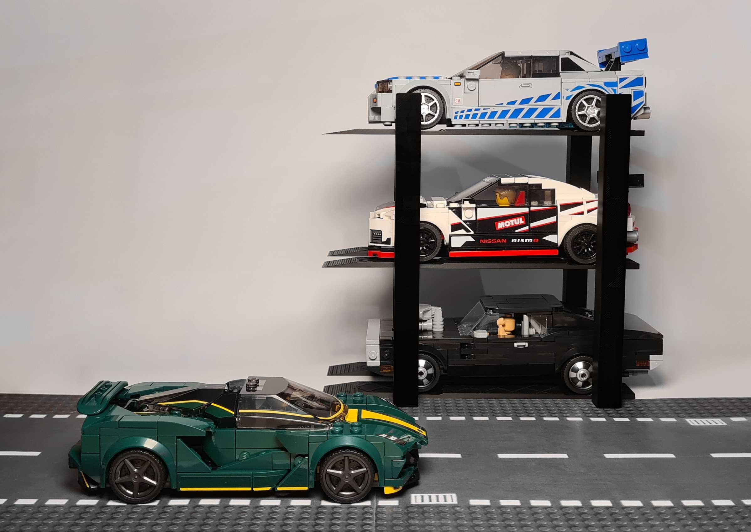 Winda dla 3 samochodów Lego Speed Champions - nowy design