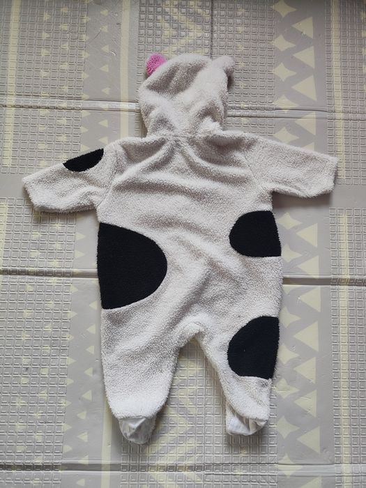 Kombinezon / pajacyk / piżama krowa 68 cm