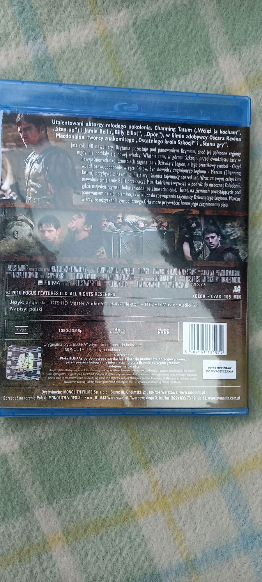 Dziewiąty legion blu-ray