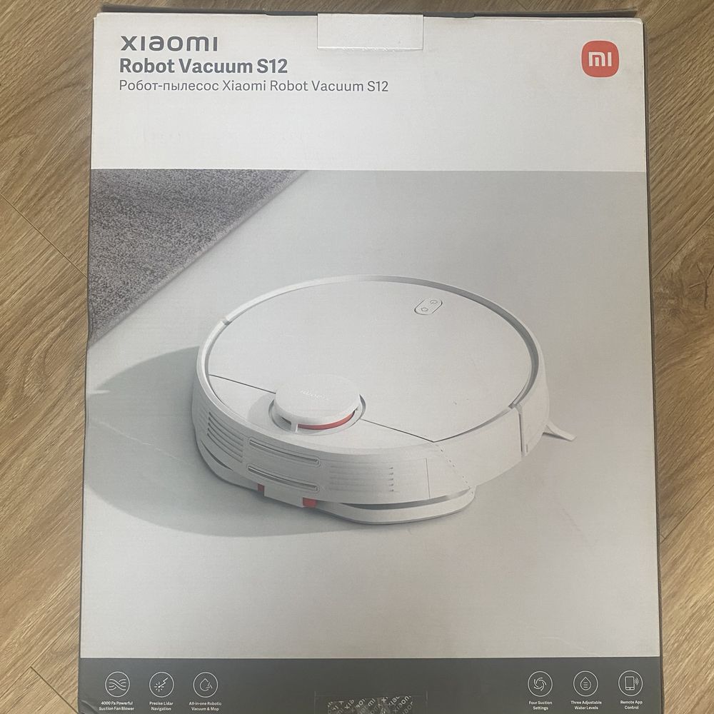 Робот-пилосос Xiaomi Robot Vacuum S12