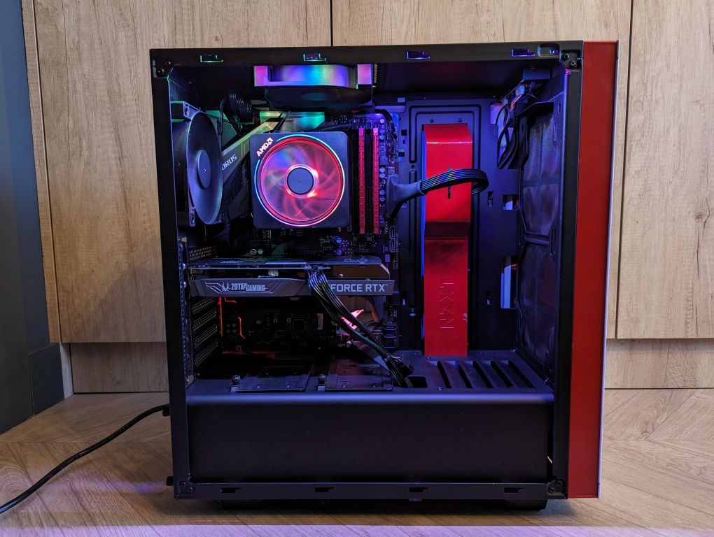 Komputer gamingowy RTX 3060, ryzen 5 3600, b450, 16 GB RAM, ssd