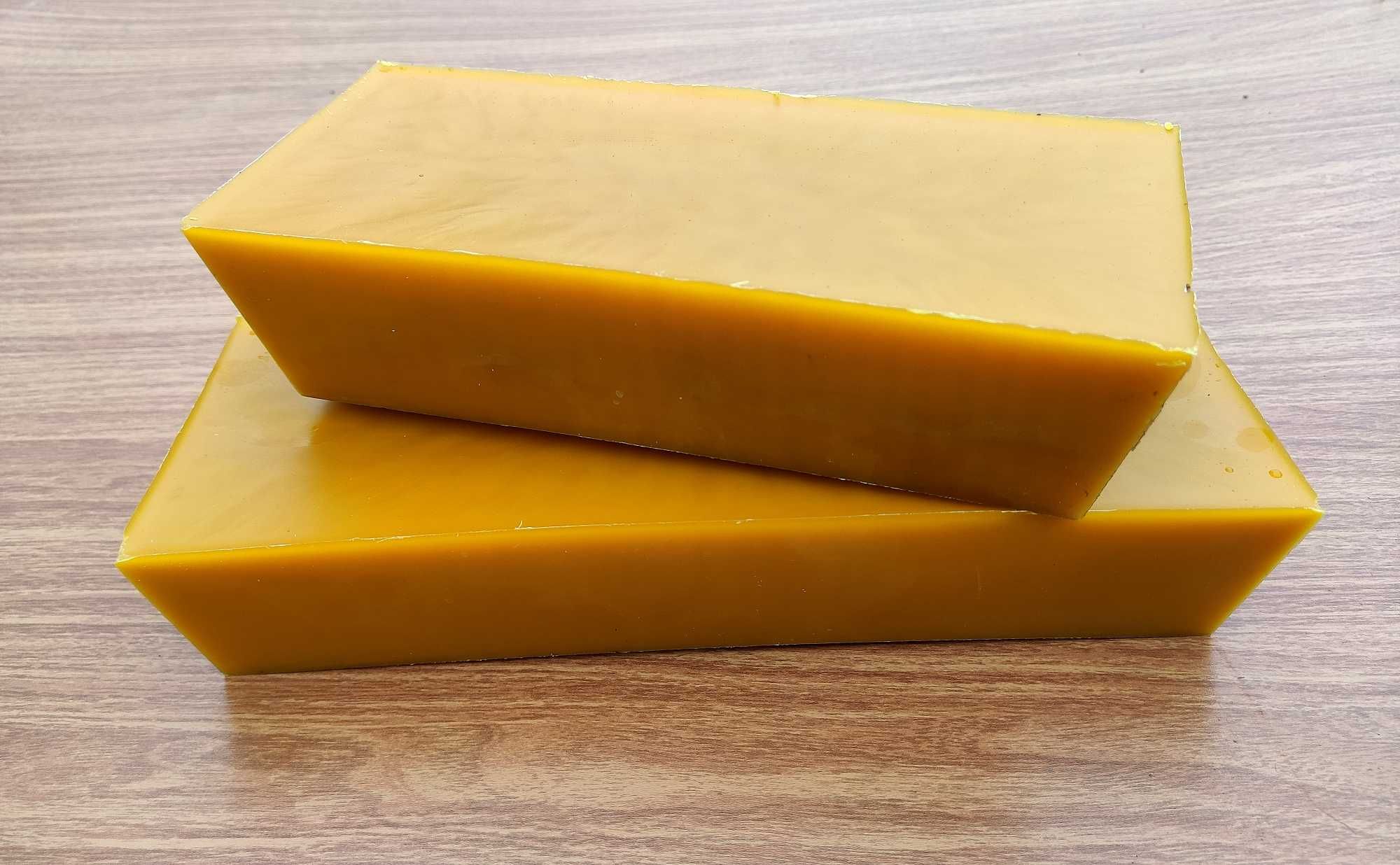 Badany Wosk PSZCZELI do węzy/świeczek naturalny 1 kg