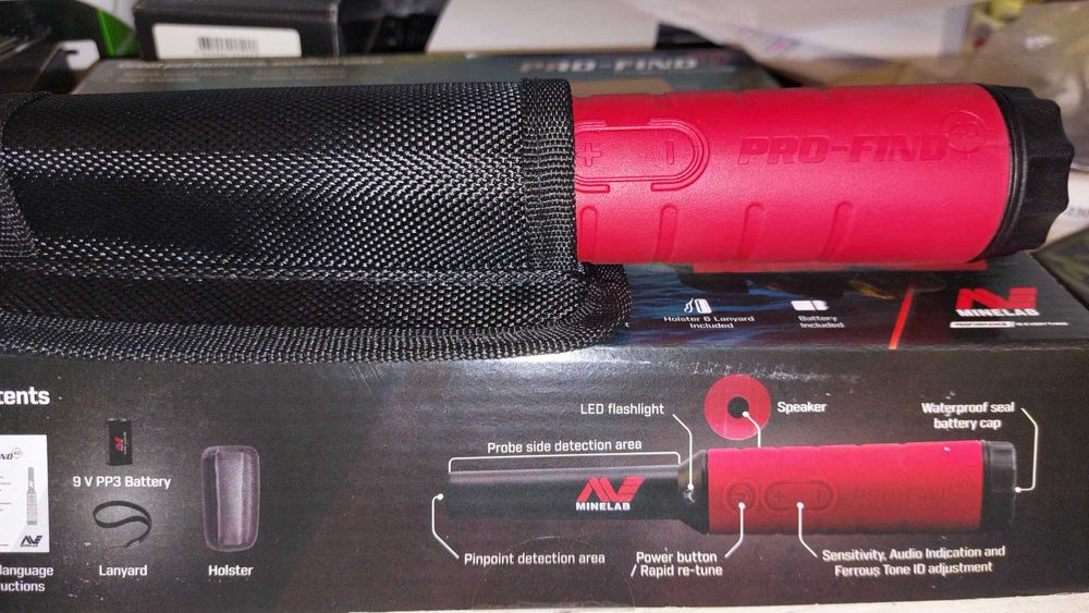 Металошукач Minelab Pro-Find 40 оригінал, XP, Garrett