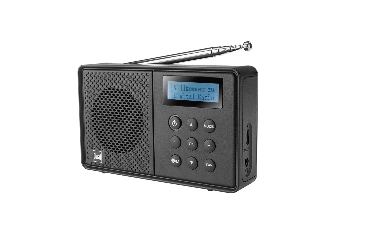 Акумуляторне радіо FM DAB+ Bluetooth DUAL MCR 100