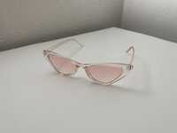 Óculos cateyes pequenos pink