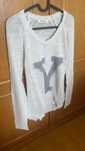 Camisola Malha Cinza Claro – Stradivarius S