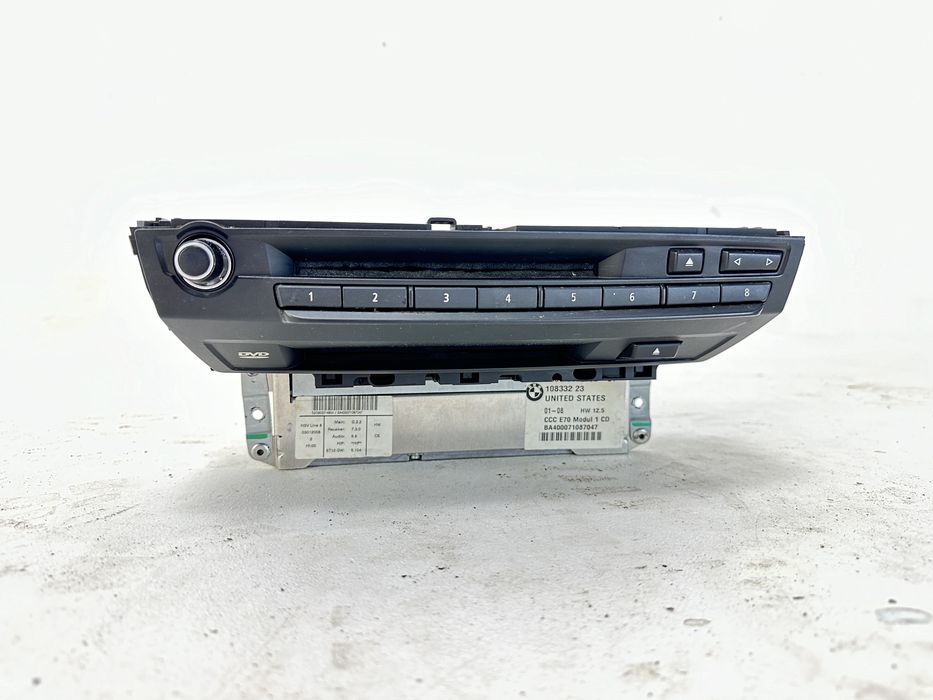 BMW x5 x6 E70 E71 Radio nawigacja professional ccc dvd cd odtwarzacz
