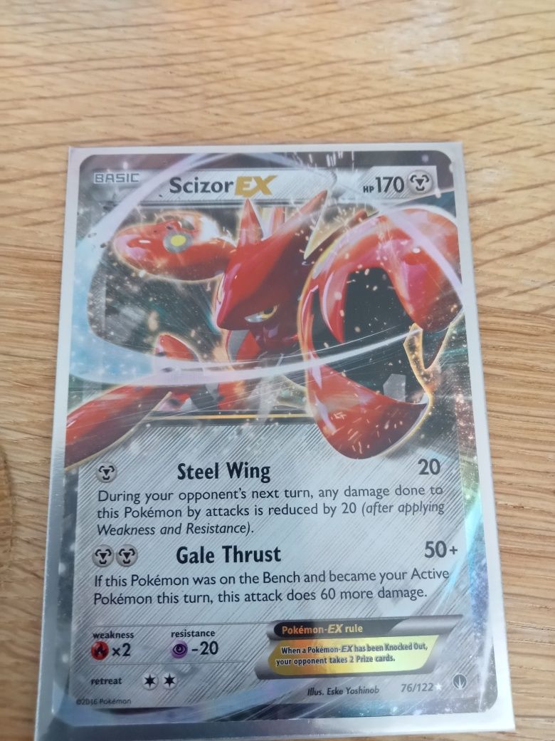 karta pokemon Scizor EX