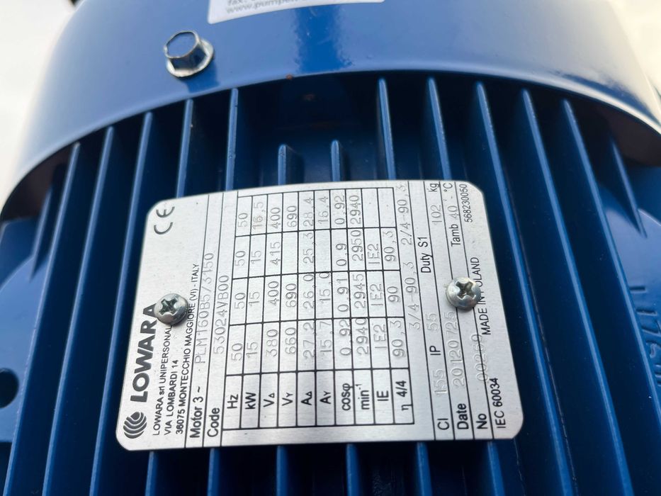 Pompa Lowara 15SV17P150T 8-24m3/h 15Kw, Nowa