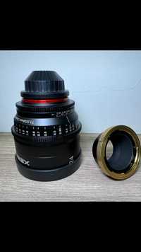 Lente espetacular Xeen cine 24mm T1.5 + Adaptador Sony